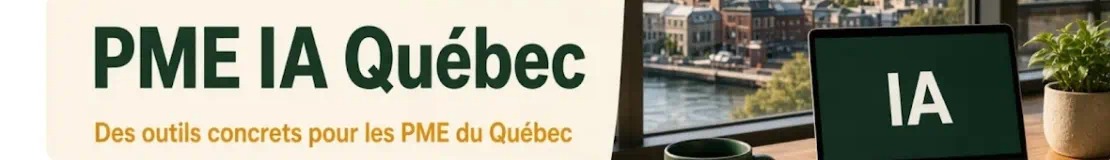 En-tête PME IA Québec